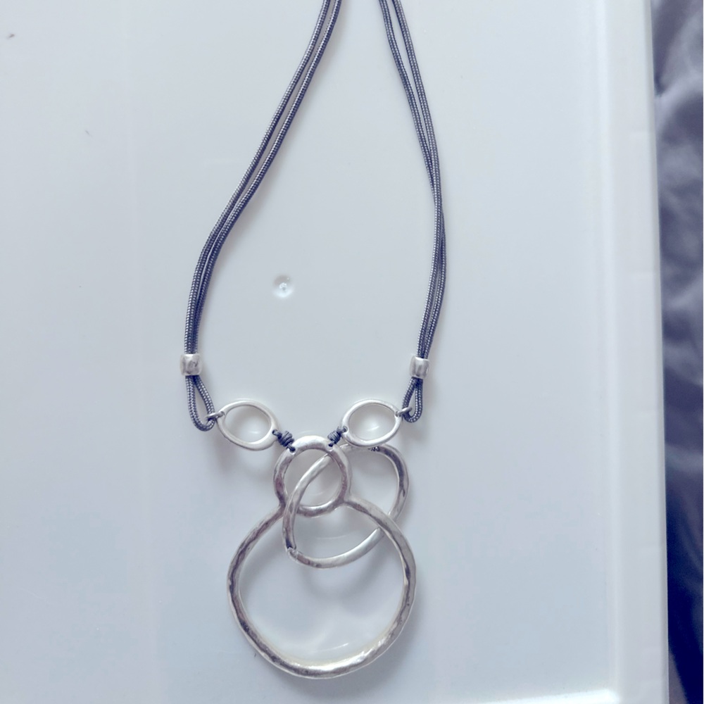 NWT silver necklace.  Received as gift.